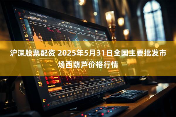 沪深股票配资 2025年5月31日全国主要批发市场西葫芦价格行情