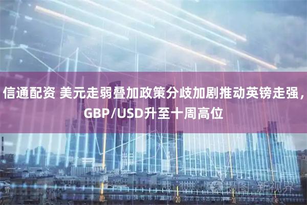 信通配资 美元走弱叠加政策分歧加剧推动英镑走强，GBP/USD升至十周高位